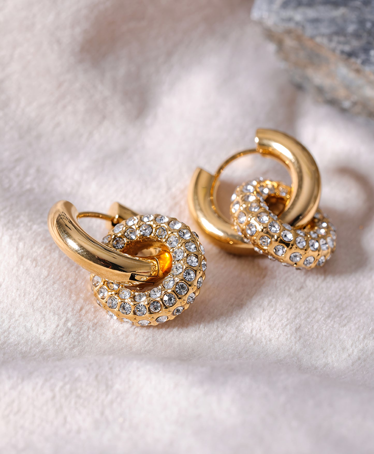 Double O-Shine Earrings